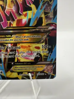 Primal Groudon EX (Full Art) Ultra Rare XY - Primal Clash 151/160 MP Pokemon TCG - Image 4