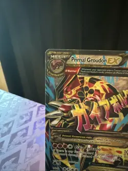 Pokemon TCG Primal Groudon EX Full Art 151/160 XY Primal Clash ENGLISH LP - Image 2