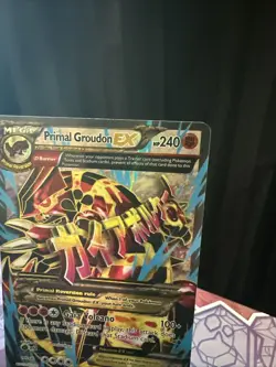 Pokemon TCG Primal Groudon EX Full Art 151/160 XY Primal Clash ENGLISH LP - Image 3