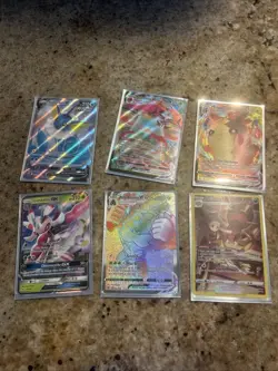 Pokemon TCG Holo Ultra Rare Full Art and Illustration Cards Near Mint - Image 1