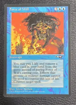 Force of Will Alliances Regular MTG LP Magic Card - Image 1