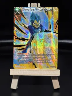 Dragon Ball Super Card Game Vegeta's Final Flash Foil Card BT9-133 - Image 1