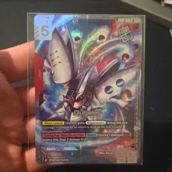 Gundam Card Game Newtype Challenge Qubeley GD02-036 Winner's Card - Image 1