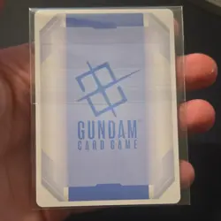 Gundam Card Game Newtype Challenge Qubeley GD02-036 Winner's Card - Image 2