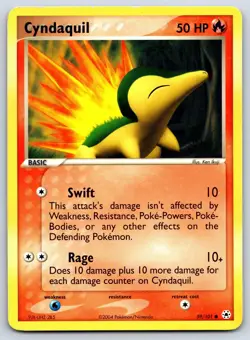 Cyndaquil - EX Hidden Legends 59/101 Pokemon Card LP - Image 1