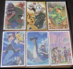 Pokemon Mixed Lot Of Art Boards & Magnets Non-tcg Raven, Za, & More See All Pics - Image 1