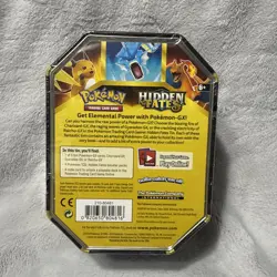 Pokemon Hidden Fates Tin - Charizard GX - Factory Sealed - Image 2