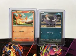 Pokemon Charmander & Gastly Promos Mega Evolutions Ascended Heroes Ready To ship - Image 2