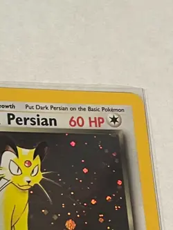 Dark Persian Trail Swirl 17/53 WOTC Promo Holo Pokemon Card LP/MP - Image 2