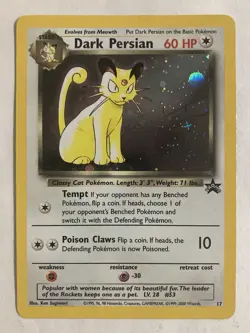 Dark Persian 17/53 WOTC Promo Holo - Image 1