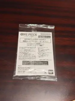 One Piece Card Game JP Monkey D Luffy OP05-060 L Sound Loader Promo Card SEALED - Image 2