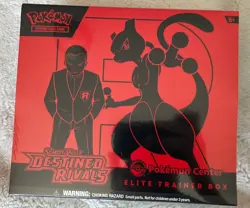 Destined Rivals Pokemon Center ETB Scarlet and Violet TCG Factory Sealed New - Image 1