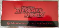 Destined Rivals Pokemon Center ETB Scarlet and Violet TCG Factory Sealed New - Image 2