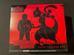 Destined Rivals Pokemon Center ETB Scarlet and Violet TCG Factory Sealed New - Image 1