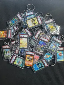 Pokemon Mini Slab Keychains PSA 10 Free Shipping over 50 to choose from! - Image 1
