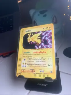 Zapdos H32/H32 Pokemon Aquapolis 2003 Holo TCG Vintage Rare - Image 2