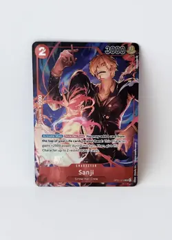 One Piece Card Game Sanji OP01-013 Alternate Art Rare (1x) - Image 1