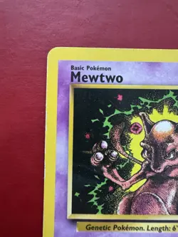 Mewtwo 14 Black Star Promo WOTC Pokemon Card DMG - Image 3
