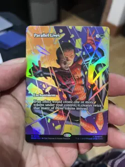 Parallel Lives (Borderless) (FOIL) ✅ Spiderman ✅ Magic The Gathering (mtg) - Image 1