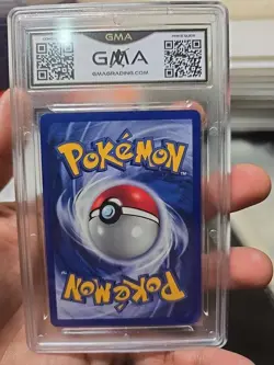 1999 POKEMON GASTLY SHADOWLESS 1ST EDITION 50/102 GMA NM 7 - Image 2