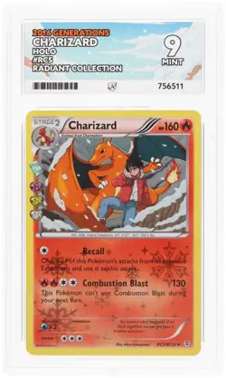 Ace 9 Charizard #RC5 XY Generations Radiant Collection | Pokemon - Image 3