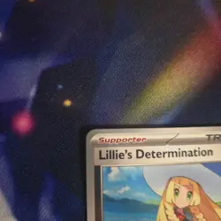 2025 Pokemon Mega Evolution Lillie's Determination Regional Stamped Promo 119 - Image 5
