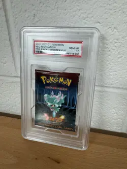 Pokemon Neo Revelation Booster Pack -misdreavus Art - Factory Sealed PSA 10 - Image 2