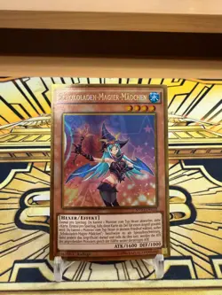 Yugioh Schokoladen-Magier-Madchen MVP1 DEG52 Gold Rare - Image 1
