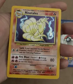Pokemon TCG Base Set Holo Rare Unlimited - Ninetales #12/102 - Gyarados #6/102 - Image 3