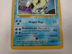 Pokemon Gyarados Holo Trading Card Base Set 6/102 Unlimited Vintage TCG #Live - Image 3
