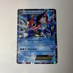 Pokemon TCG Ash-Greninja EX Black Star Promo Holo Card XY133 *Read Description* - Image 1