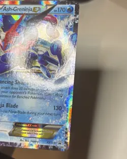 Pokemon TCG Ash-Greninja EX Black Star Promo Holo Card XY133 *Read Description* - Image 2