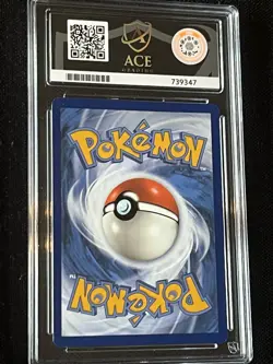 Gengar Lost Origin Stamp Promo SWSH241 Pre Release Pokemon Card Ace 9 Grade Mint - Image 4