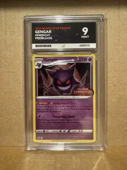Gengar Lost Origin Promo SWSH241 Pre Release ACE 9 Pokemon Card - Image 1