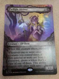 Twilight Diviner - Foil (Showcase) Lorwyn Eclipsed - Mtg - Image 1