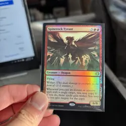 Mtg FOIL Spinerock Tyrant - Lorwyn Eclipsed + Bonus Foils - Image 1