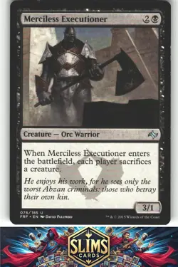 Merciless Executioner - Fate Reforged - Uncommon - Near Mint - MTG - #76 - Image 1