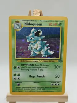 Nidoqueen Jungle 7/64 Holo Rare Pokemon TCG Vintage - Image 1