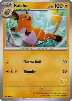 Pokemon TCG My First Battle - Raichu - Image 1