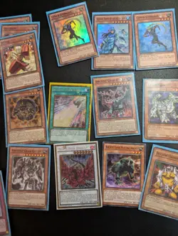 yugioh cards bundle old and new ancient gear cards ace yummy Tri ryzeal runick - Image 3