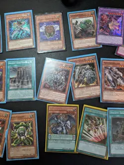 yugioh cards bundle old and new ancient gear cards ace yummy Tri ryzeal runick - Image 5