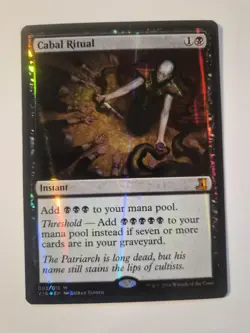 Magic The Gathering Cabal Ritual From the Vault: Lore Foil MTG - Image 1