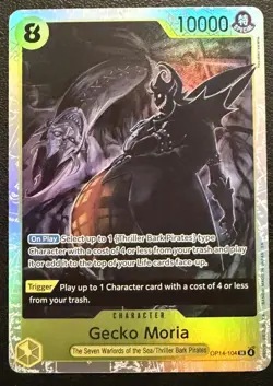 Gecko Moria OP14-104 SR THE AZURE SEA'S SEVEN ENGLISH OP14 NM - Image 1