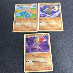 Hitmonchan 57/95 Hitmonlee 58/95 Hitmontop 8/95 Call of Legends Pokemon Card 3 - Image 1