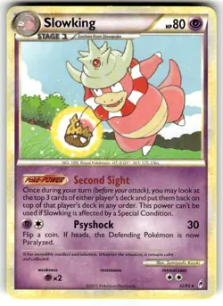 Slowking 32/95 Pokemon Call of Legends Regular Card NM - Image 1