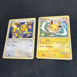 Jolteon 45/95 Eevee 56/95 Call of Legends Pokemon Card English Non-Holo 2 - Image 1