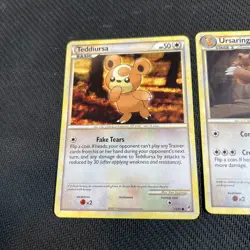 Ursaring 37/95 Teddiursa 73/95 Call of Legends Pokemon Card English Non-Holo 2 - Image 2