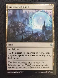 Emergence Zone - War of the Spark *NM* Near Mint MTG - Image 1