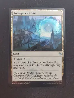 Emergence Zone - Foil - War of the Spark *NM* Near Mint MTG - Image 1