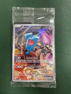 Team Rocket's Wobbuffet SVP203 Pokemon Center Destined Rivals Sealed TCG Promo - Image 1